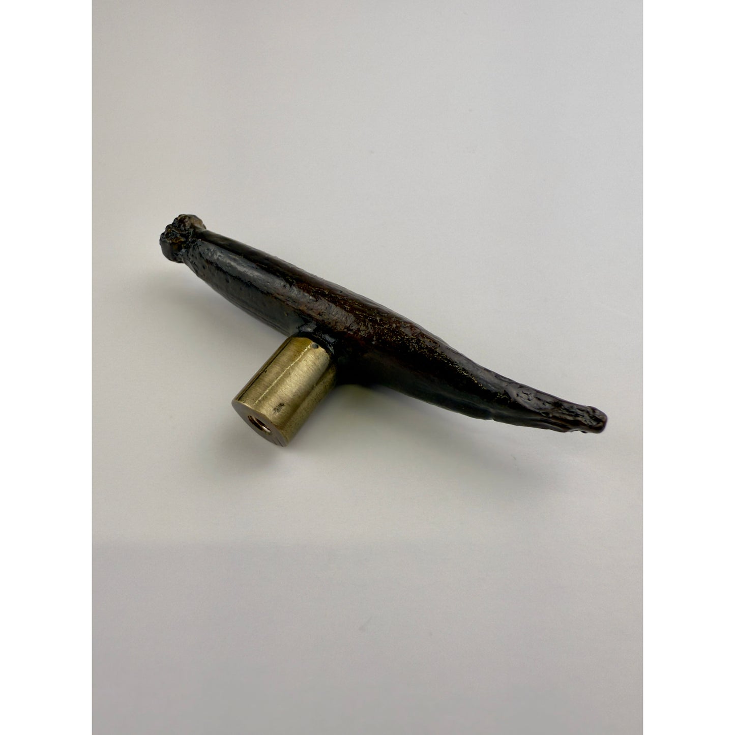 Silver Trumpet Knob