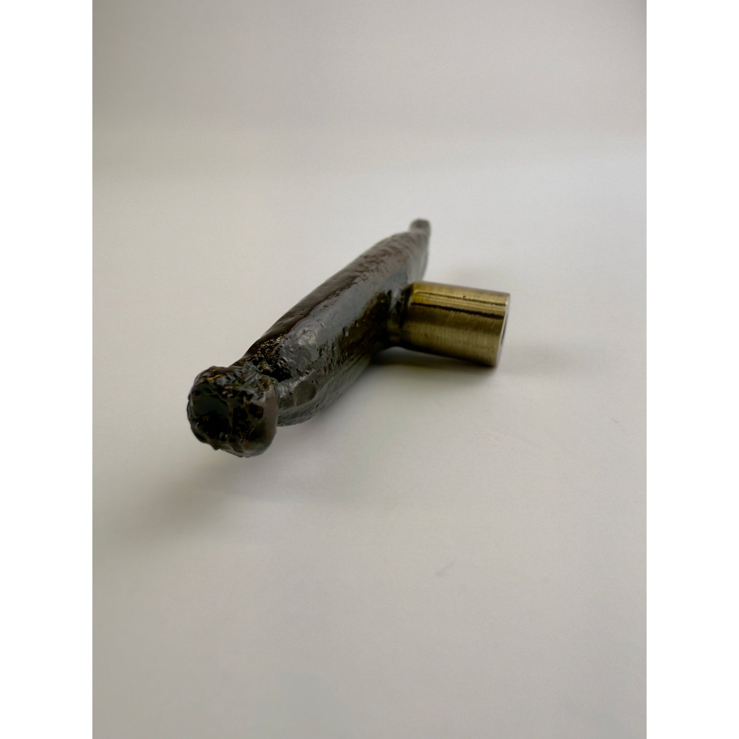 Silver Trumpet Knob