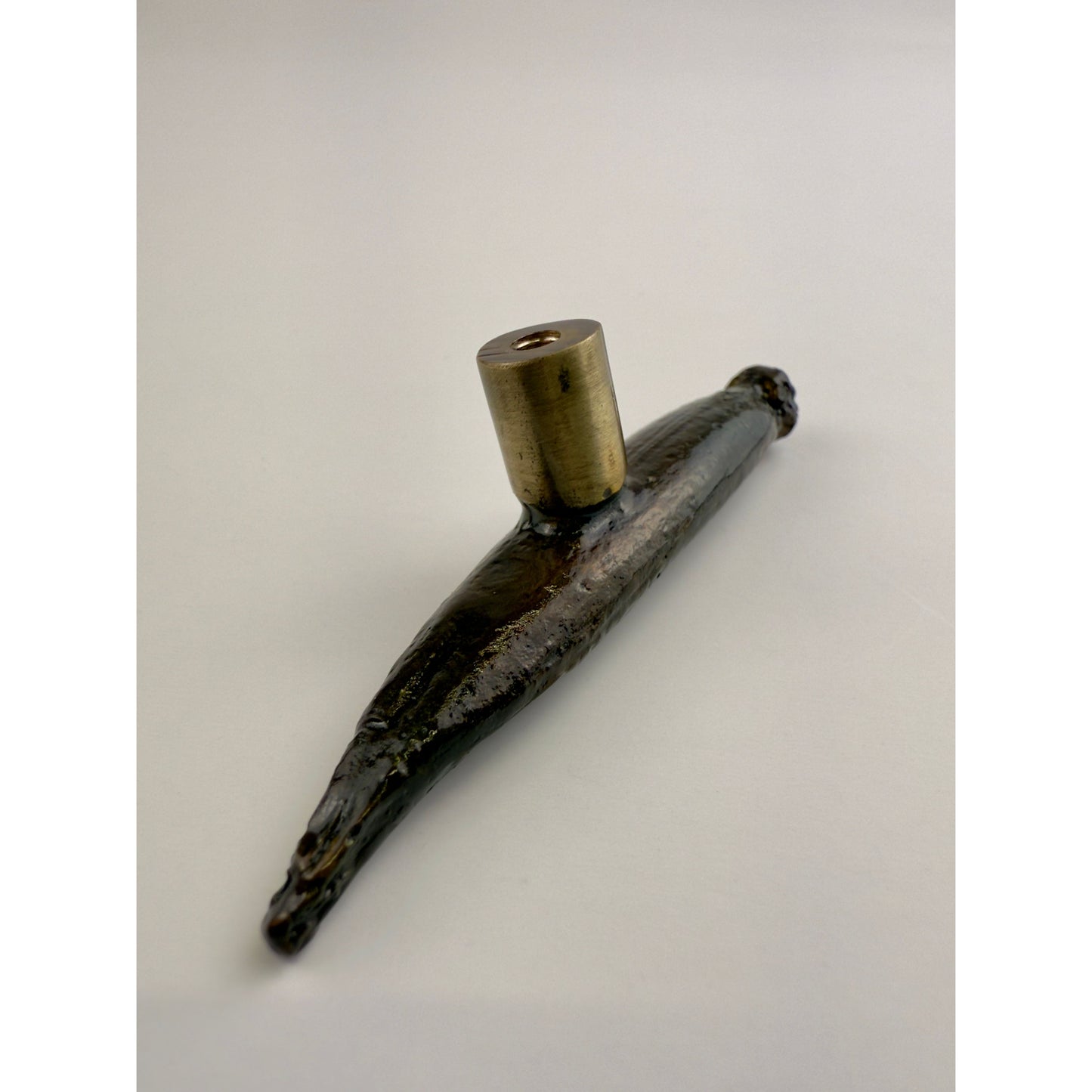 Silver Trumpet Knob
