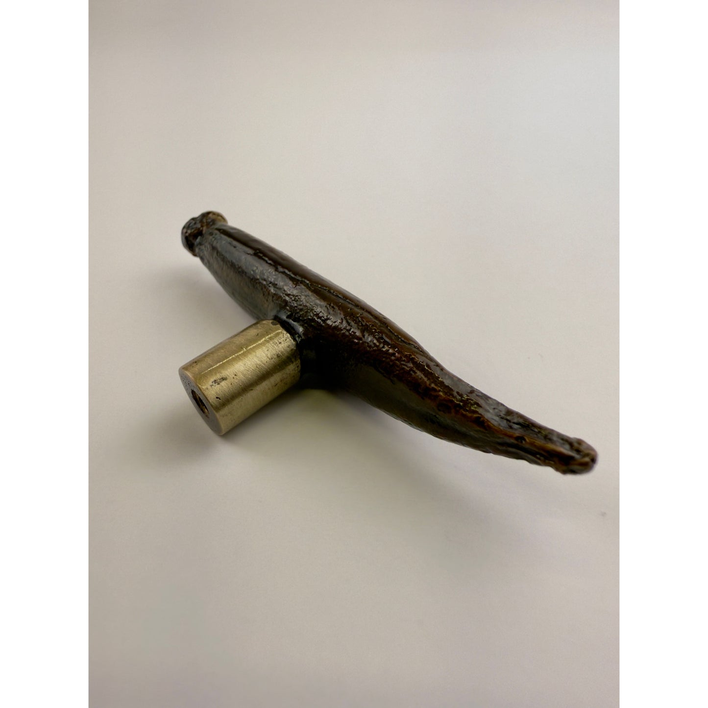 Silver Trumpet Knob